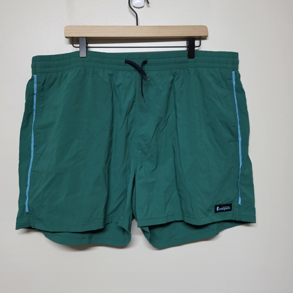 Cotopaxi Brinco Shorts Mens 2XL XXL Green Swim Hiking Athletic 5" Inseam Gorpcor